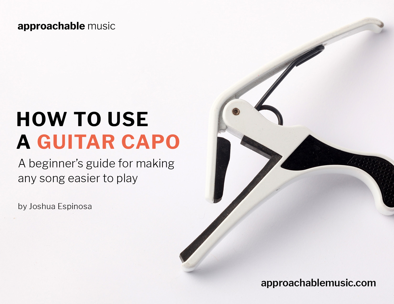 How to use a capo