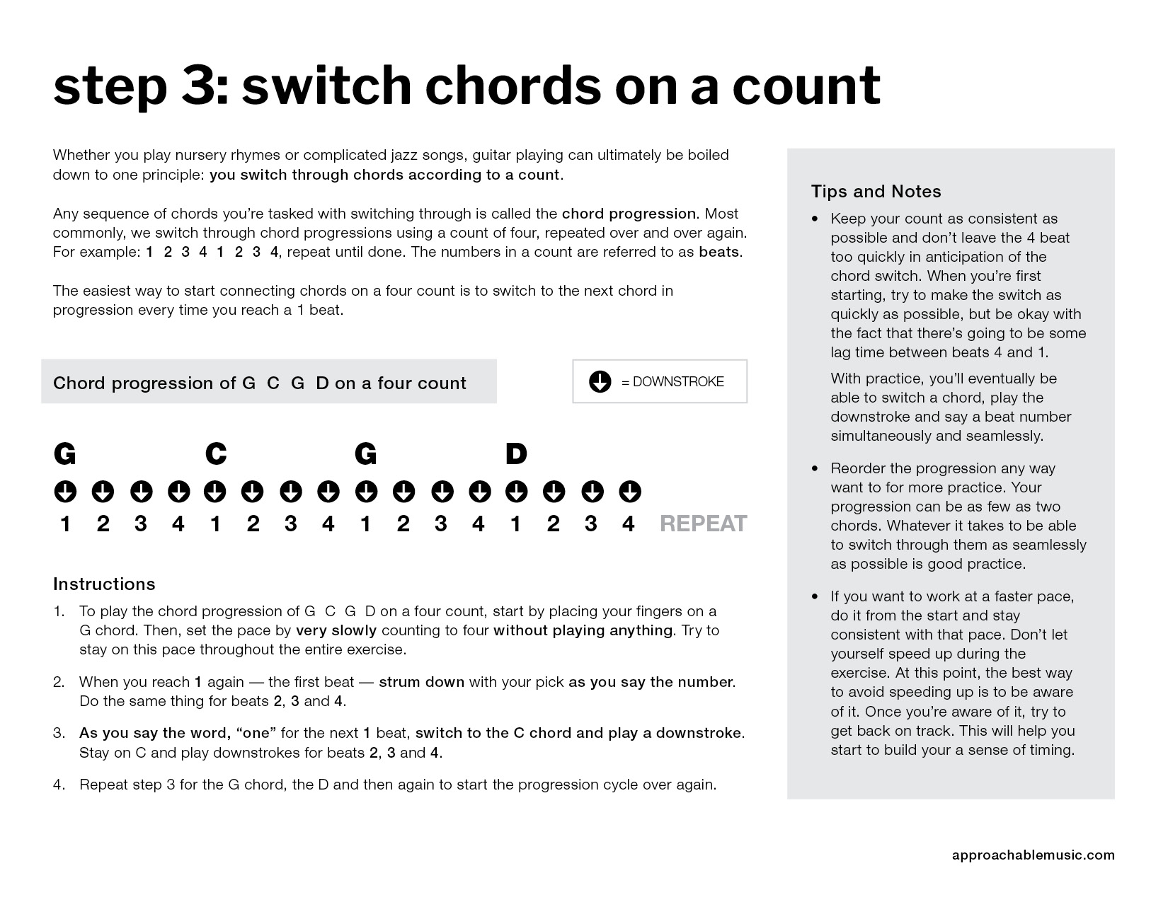 Step by Step Guitar Lessons PDF preview 2