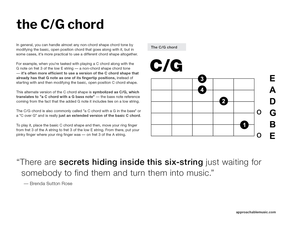 Guitar chord melody preview 8